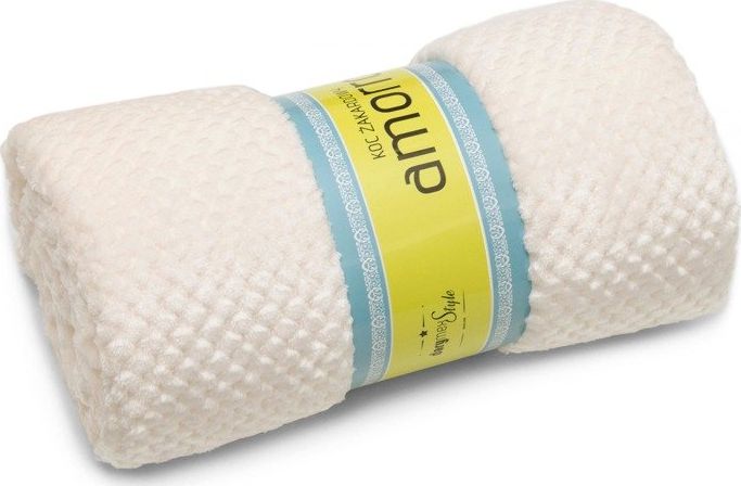 Darymex Koc Żakard Amorro Ecru Kapa Na Łóżko Pled 200x220