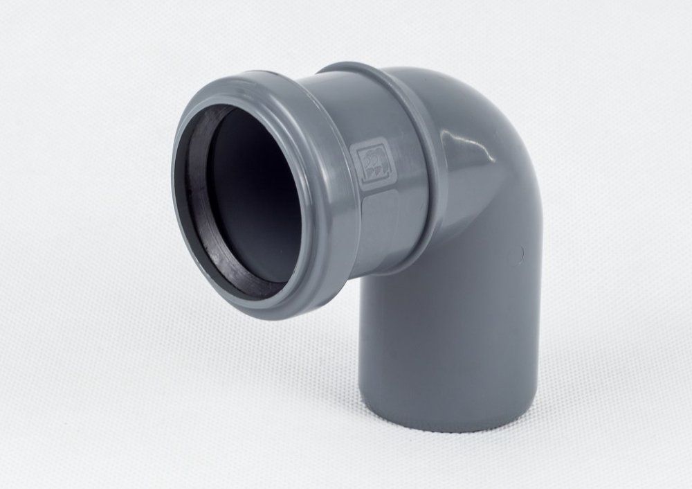 Onnline Kolano PP popielate 50mm 90° (CCP677)