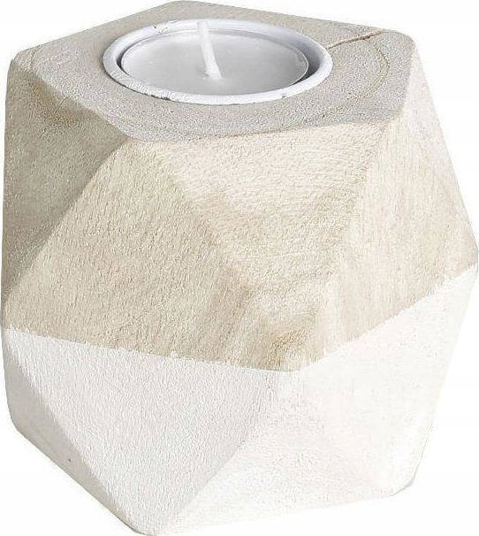 TODAY Świecznik drewniany Pure na tealighty