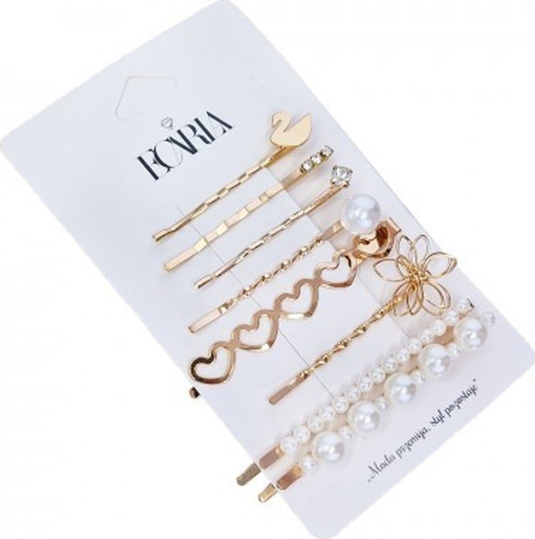 Ecarla Zwstaw wsuwek do włosów 1op.-8szt