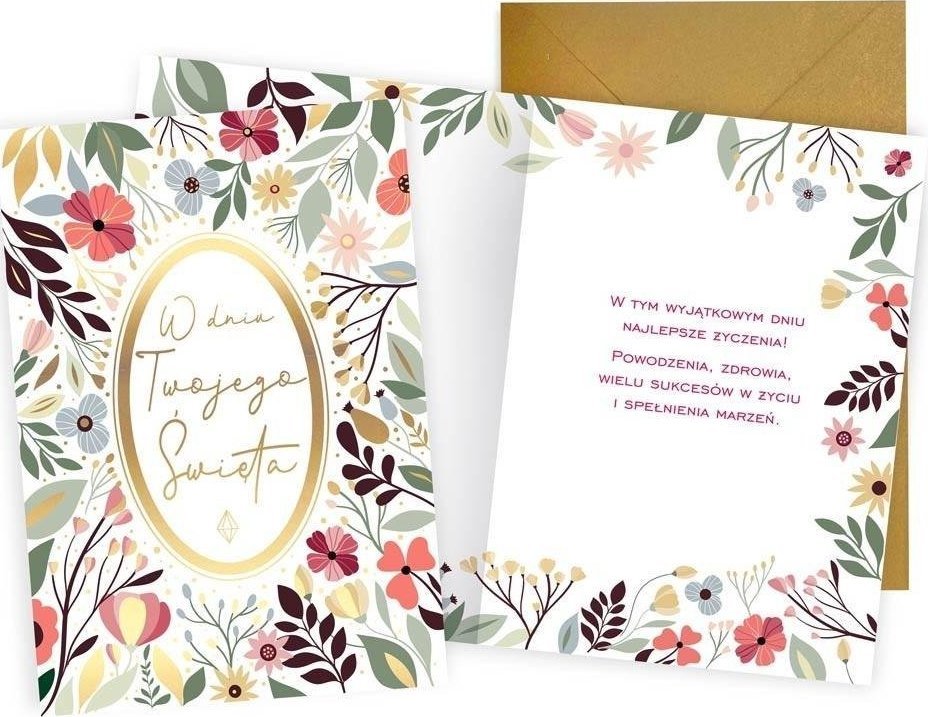 KUKARTKA Karnet Najlepsze życzenia