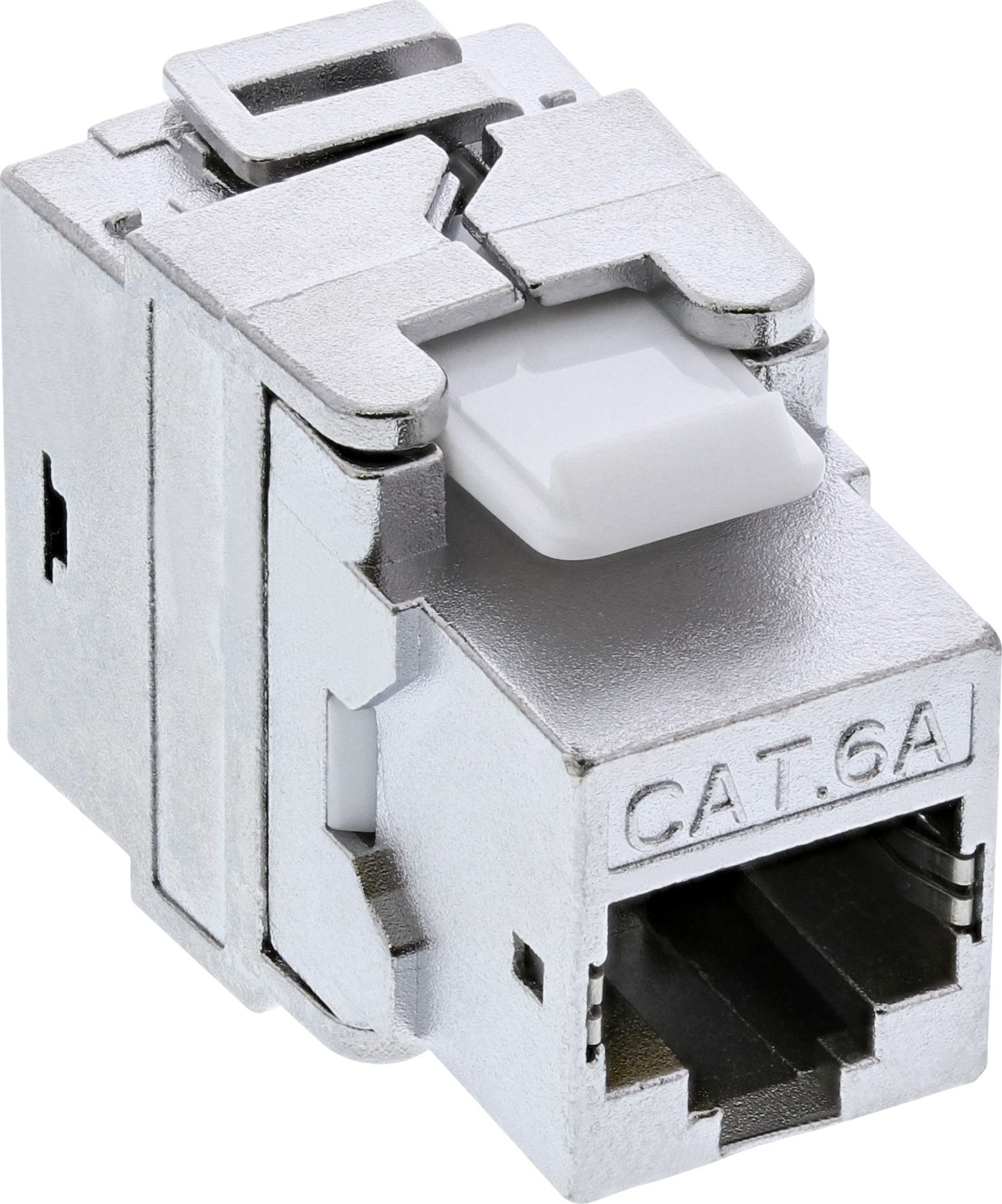 InLine InLine Moduł zatrzaskowy Premium RJ45 Keystone Jack 6a, z osłoną przeciwpyłową