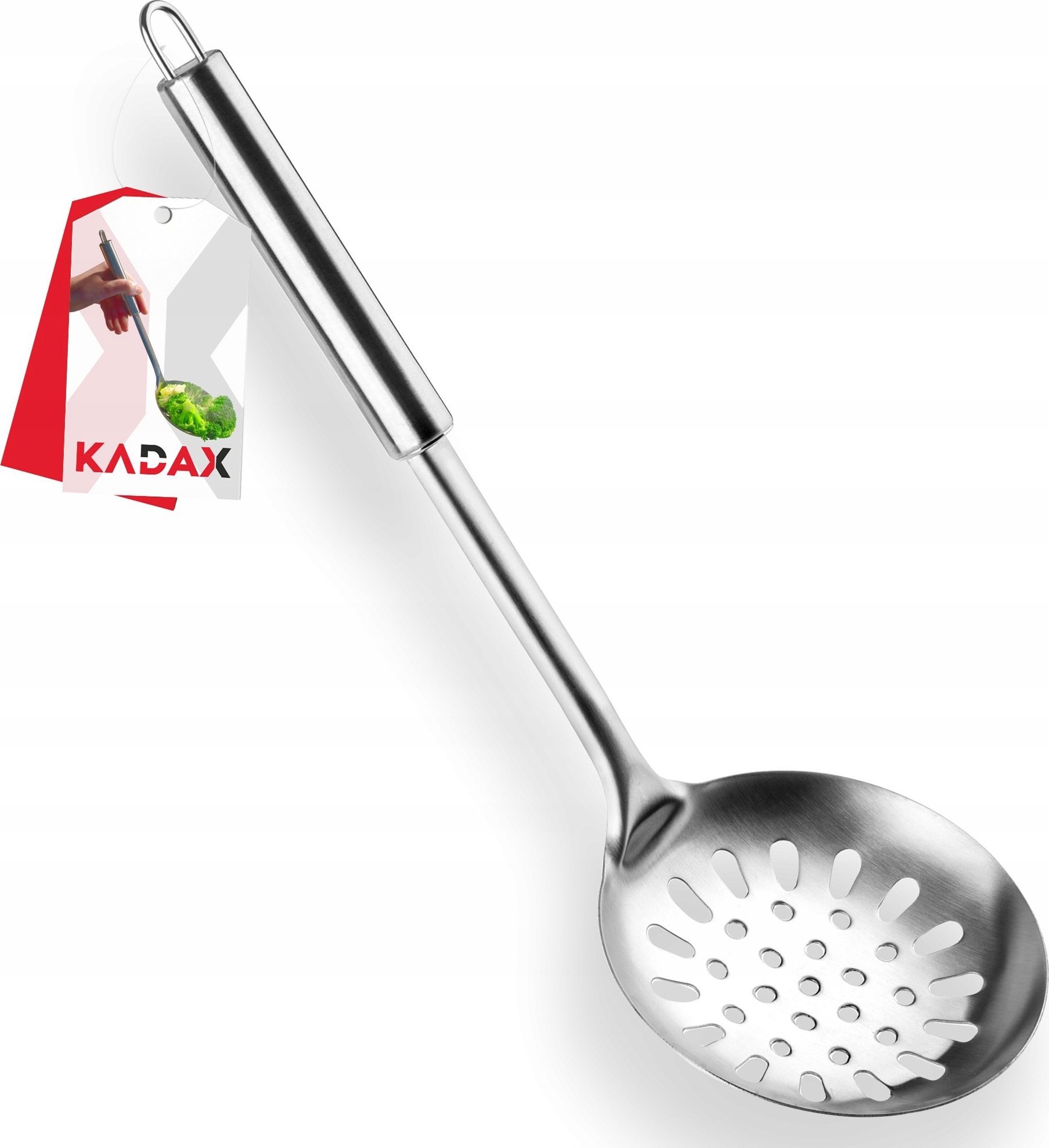 Kadax Łyżka Cedzakowa Szumówka Do Pierogów Klusek Stal