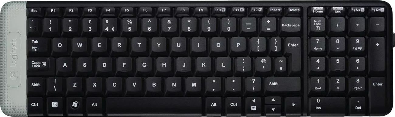 Klawiatura Logitech K230 Bezprzewodowa Czarna US (920-003347)