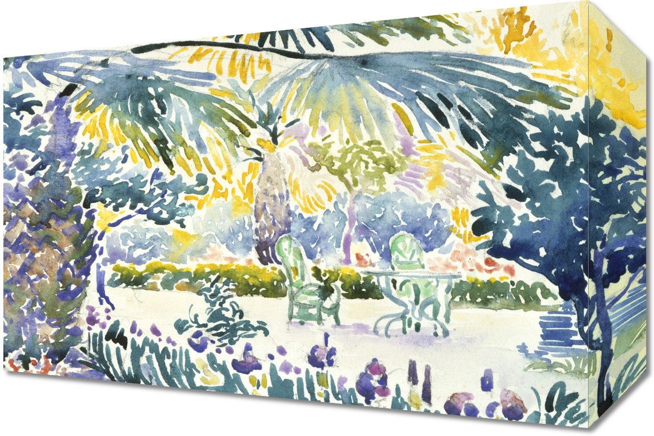 Obraz 30x20cm Garden, Henri-Edmond Cross Vintage do Salonu