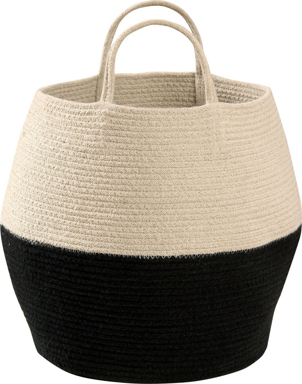 Lorena Canals Lorena Canals Kosz dekoracyjny Zoco Black/Natural