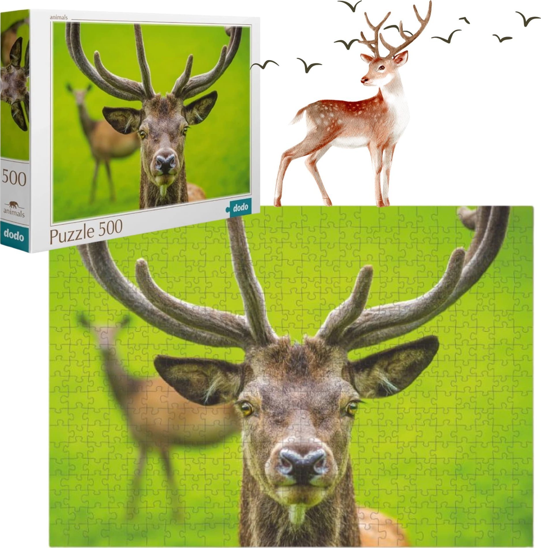 Dodo *****Puzzle 500el Jeleń DOB3739 43739