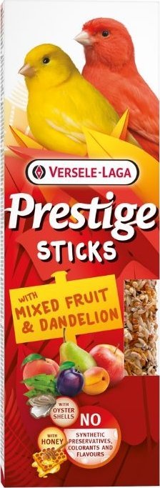 Versele-Laga VERSELE - LAGA - 2 kolby z mixem owoców i mniszkiem dla kanarków