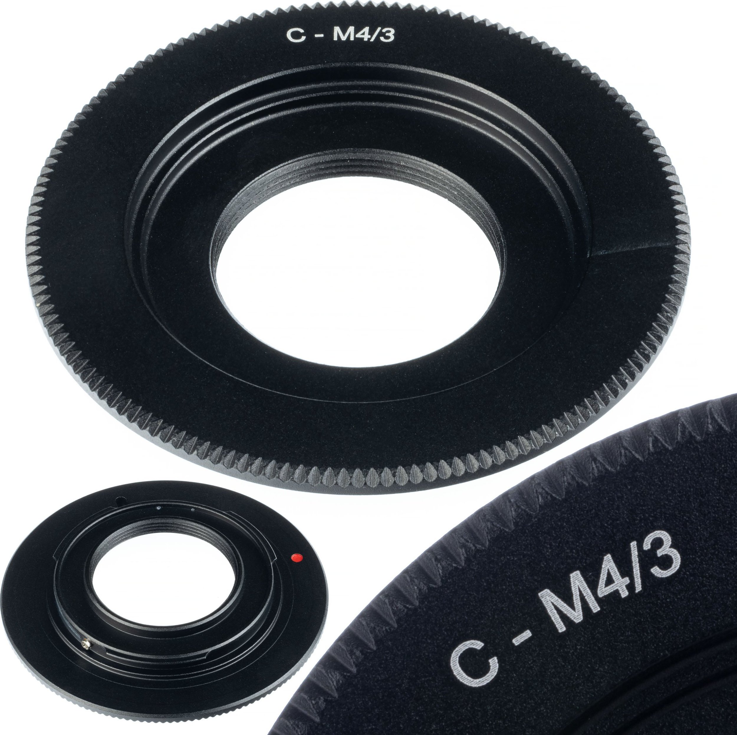 Rosfix ADAPTER C-MOUNT - MICRO 4/3 C M4/3 MOCOWANIE APARATU OLYMPUS DO OBIEKTYWU