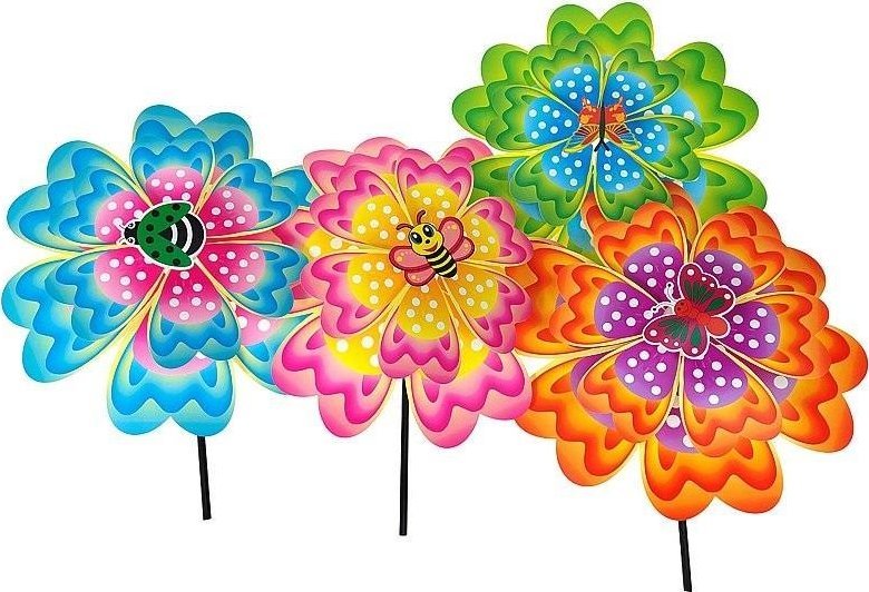 Wiatraczek Kwiat mix