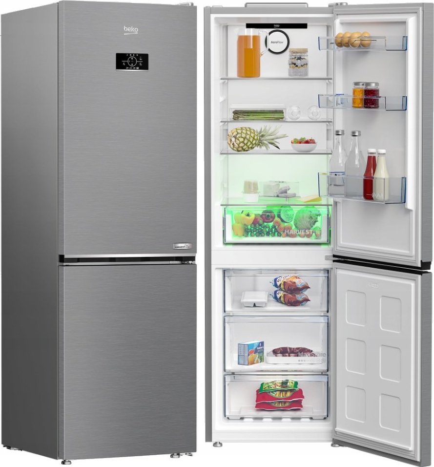 Lodówka Beko Lodówka Beko B3XRCNA364HXB 60cm NoFrost 316l LED