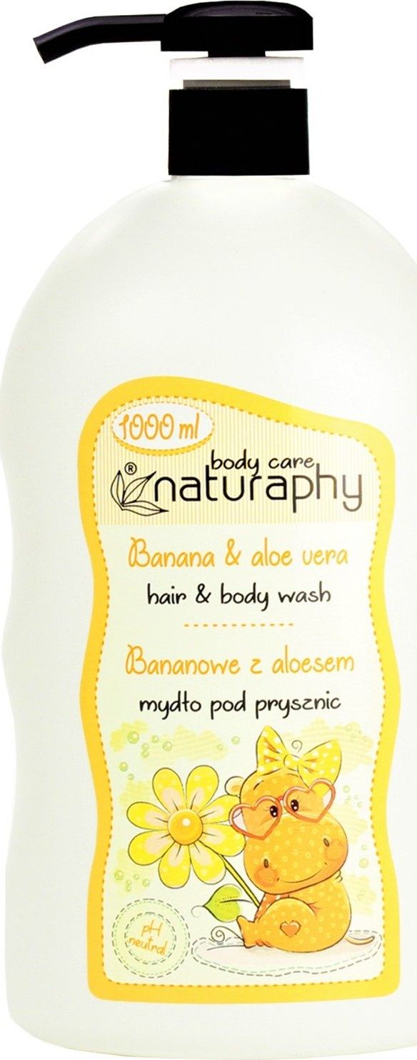 BluxCosmetics Mydło pod prysznic bananowe z aloesem 1L