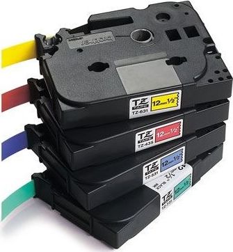 Brother BROTHER Taśma standardowa laminowna 9 mm TZE-221 biały