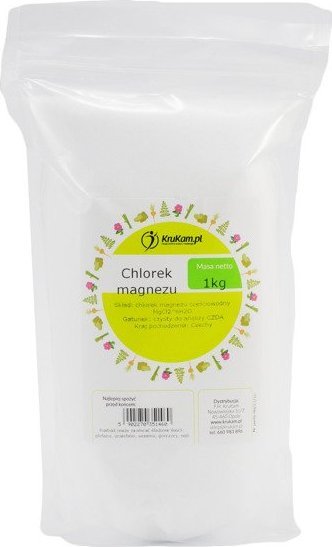 KruKam CHLOREK MAGNEZU sześciowodny CZDA 100% 1kg