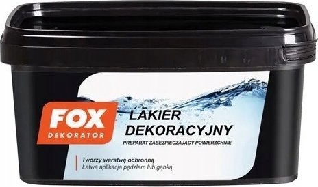 Fox Lakier dekoracyjny bezbarwny perłowy 1l