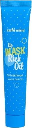 Cafe Mimi Odżywcza maska do ust RICH OIL, 15 ml