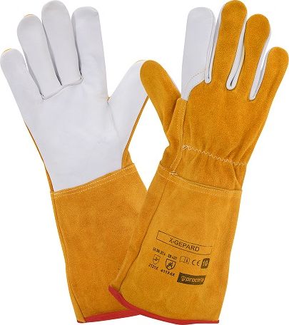 PROCERA X-Gepard Rękawice Spawalnicze Skórzane Kevlar 10