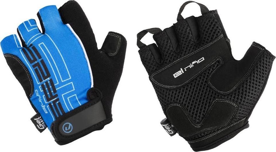 Accent Rękawiczki El Nino czarno-niebieskie S XXL