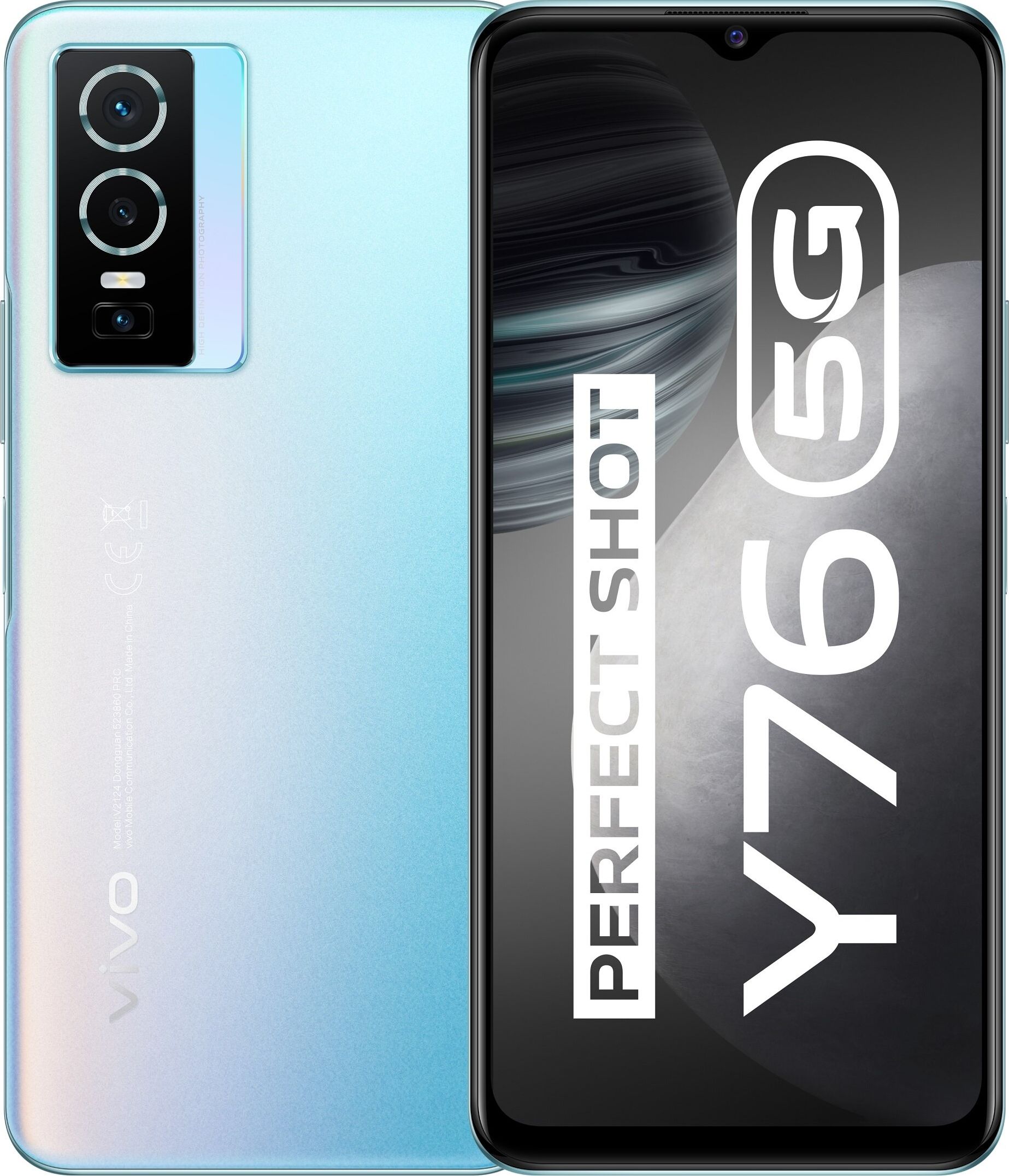 Smartfon Vivo Y76 5G 8/128GB Niebieski (5659834)