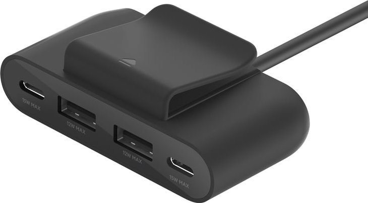 Ładowarka Belkin 2x USB-A 2x USB-C (BUZ001bt2MBKB7)