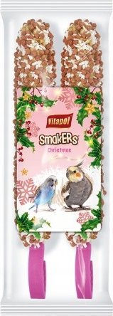 Vitapol Smakers okazjonalny świąteczny dla ptaków2 szt. (różowy)