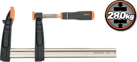BAHCO Profesjonalny ścisk typu F śrubowy 50-200 420SH-50-200