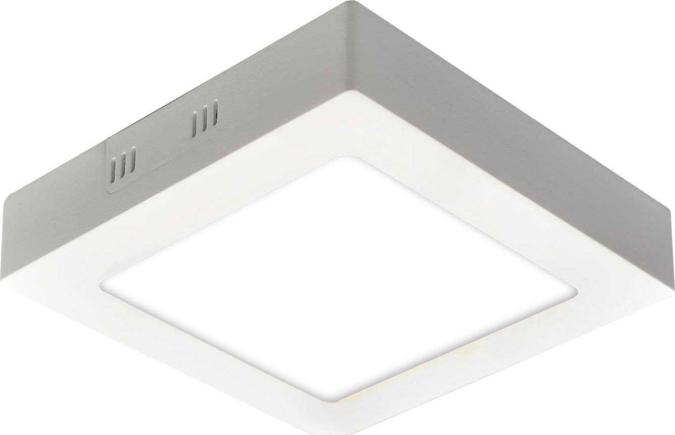 Kinkiet Nave Polska Plafon LAMPA sufitowa 1211526 Nave ścienna OPRAWA kinkiet LED 18W 3000K kwadratowy biały fueva-c