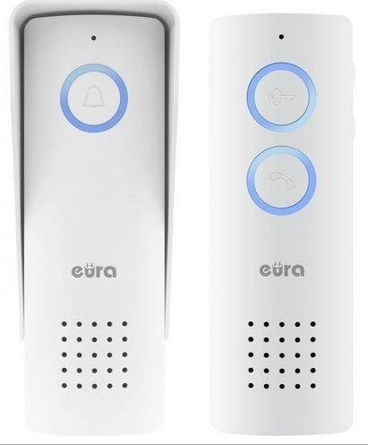 Eura Domofon bezprzewodowy Eura ADP-80A3 biały