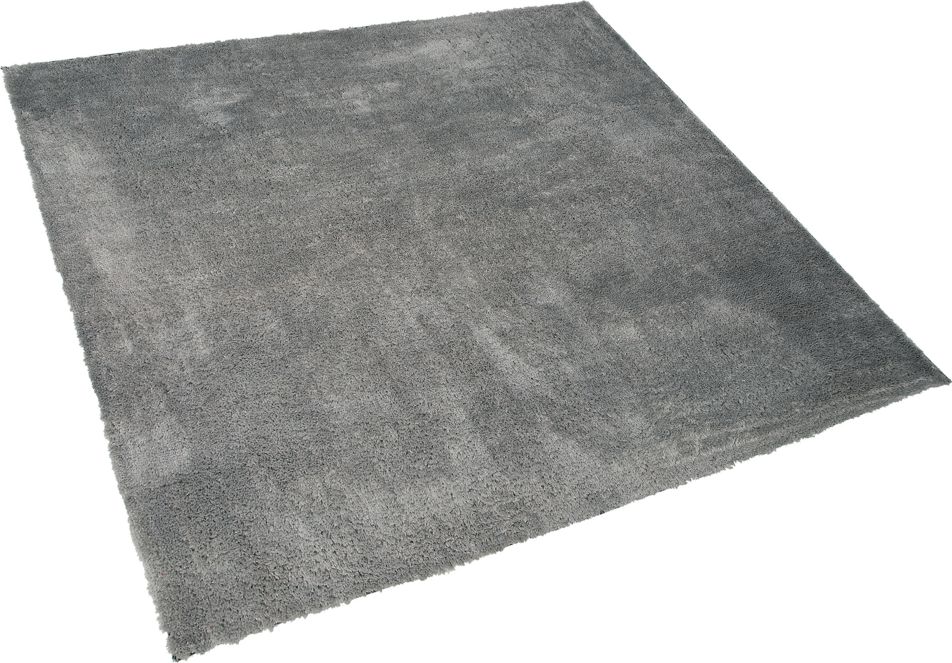 Beliani Dywan shaggy 200 x 200 cm szary EVREN