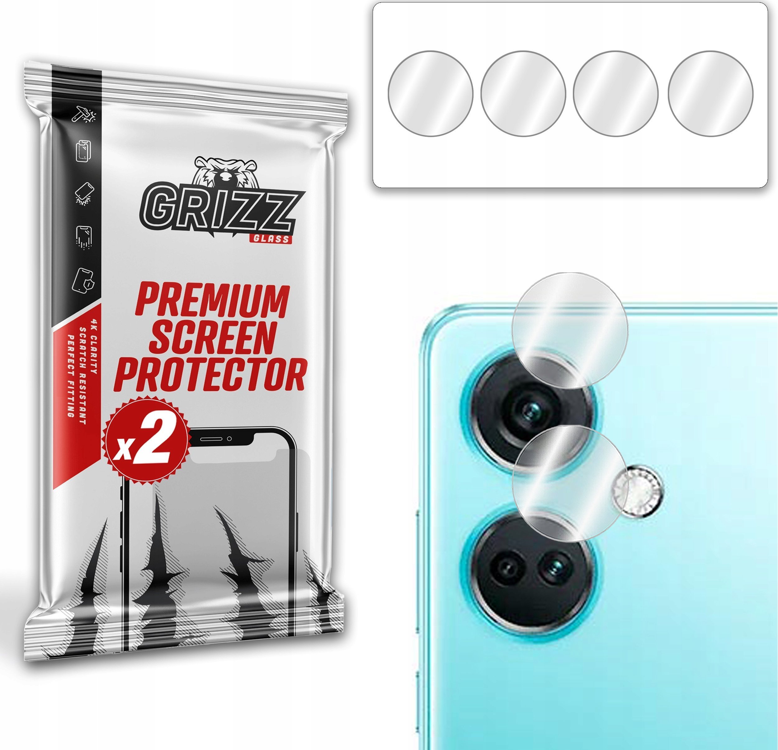 GrizzGlass Szkło hybrydowe GrizzGlass HybridGlass OnePlus Nord CE 3