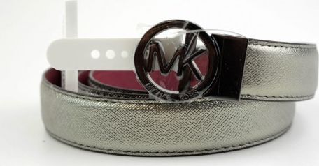 Michael Kors MICHAEL KORS Pasek Damski srebrny (M)