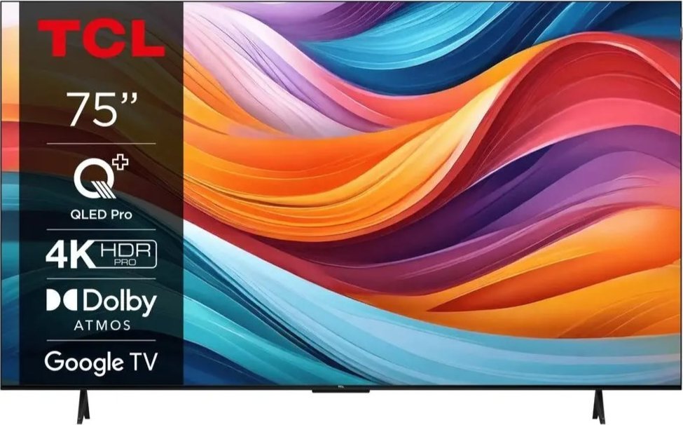Telewizor TCL 75T7B QLED 75'' 4K Ultra HD Google TV