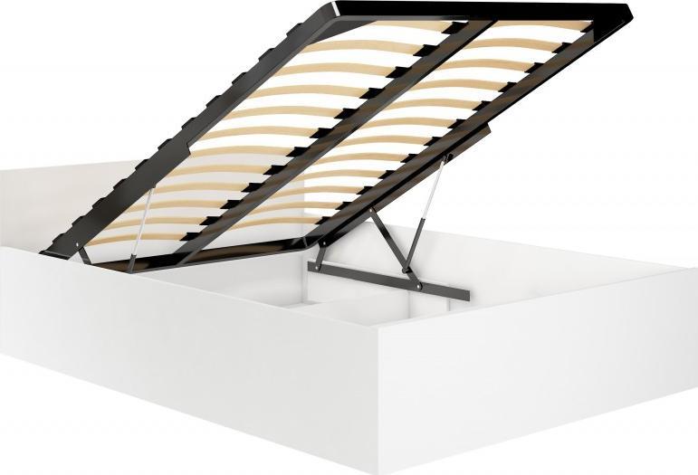 Fabryka Mebli Akord Łóżko 160x200 CLP ze stelażem podnoszonym Białe