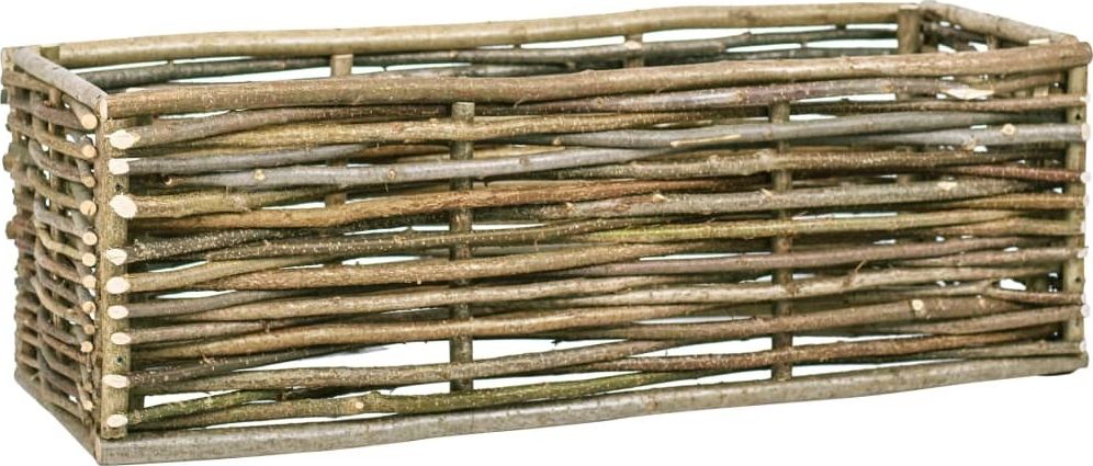 vidaXL Podniesiona donica ogrodowa, 120x40x40 cm, drewno leszczynowe