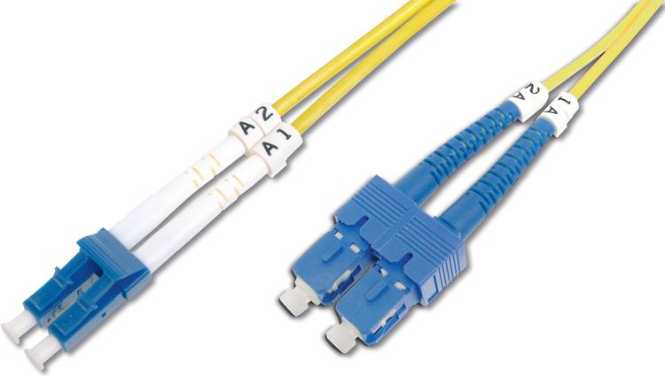 Digitus Patchcord Światłowodowy LC -> SC, OS2, 5m (DK-2932-05))