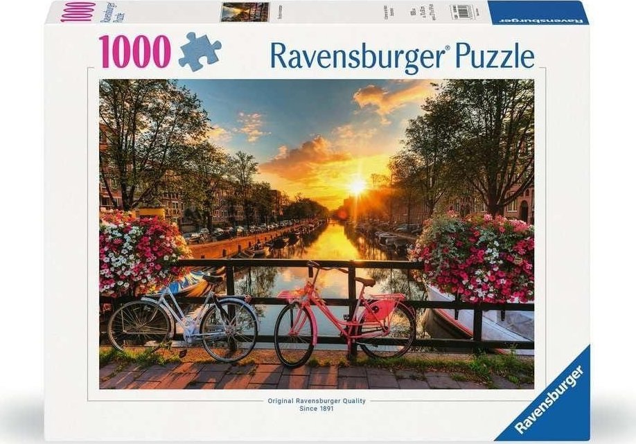 Ravensburger Puzzle Rowery w Amsterdamie 1000 elementów