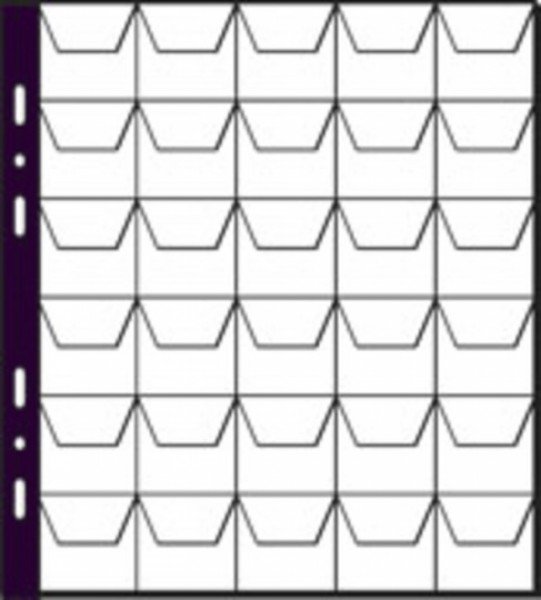 Segregator Pagna PAGNA Dokumentenhülle 21,5x30,5cm transparent Beutel a 5St