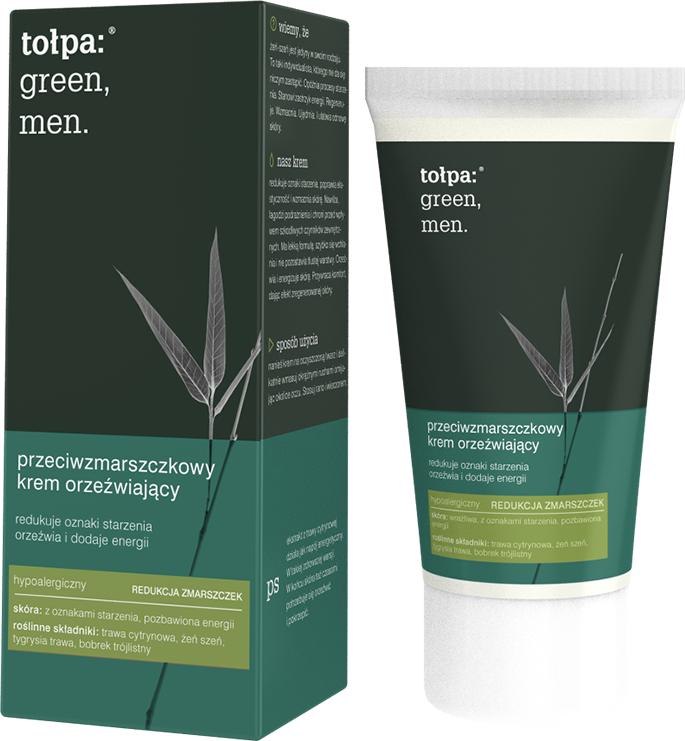 Tołpa men, przeciwzmarszczkowy krem orzeźwiający 50 ml