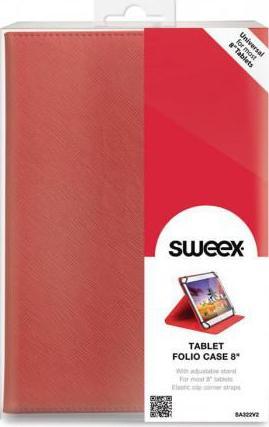 Etui na tablet Nedis NEDIS 8" SA322V2 Czerwony