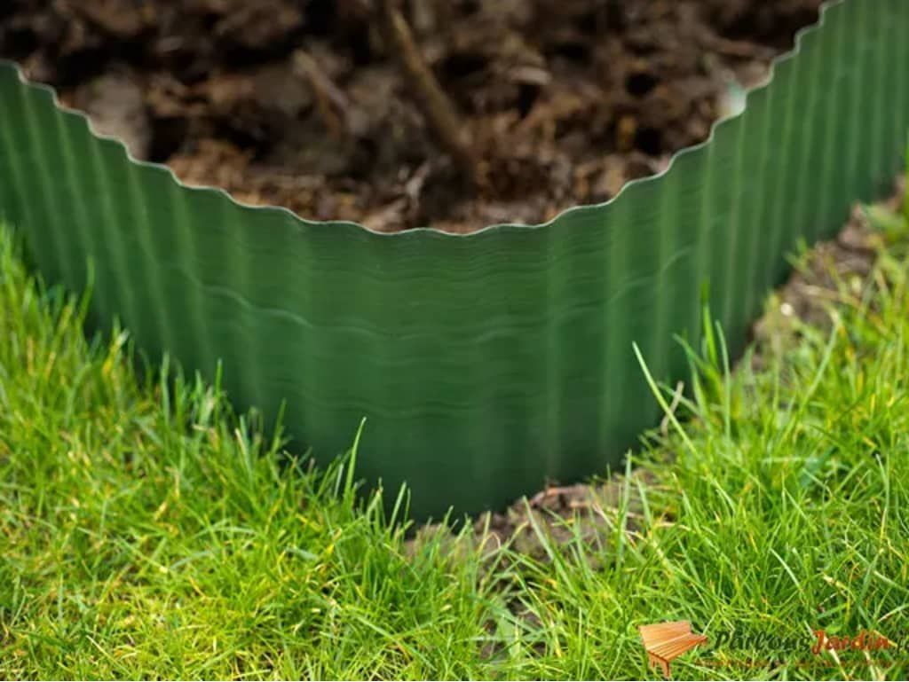 Nature Nature Obrzeże ogrodowe, 0,25 x 9 m, zielone