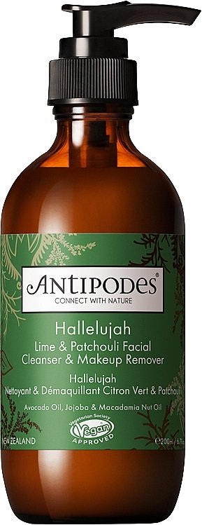 Antipodes Hallelujah Lime & Patchouli Oczyszczający balsam do demakijażu twarzy 200ml