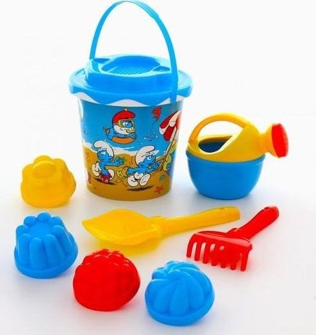 Polesie Polesie 65179 Zestaw do piasku Smerfy 2 Nr 3 Wiaderko + akcesoria