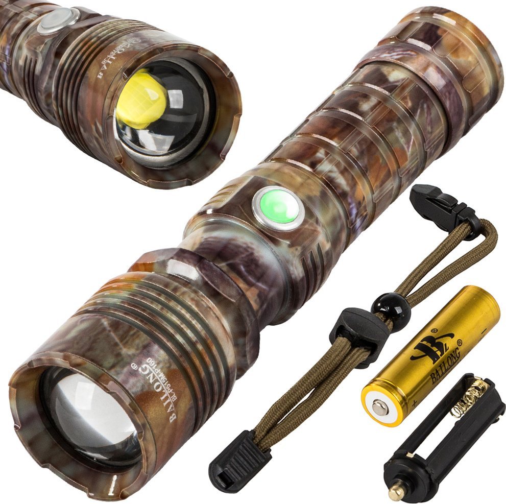 Bailong Latarka taktyczna bailong zoom cree led xhp160 usb Latarka taktyczna bailong zoom cree led xhp160 usb