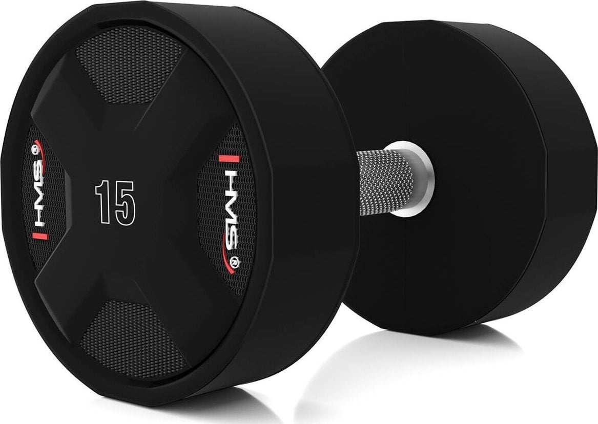 HMS Hantel CPU poliuretanowy 1 x 15 kg