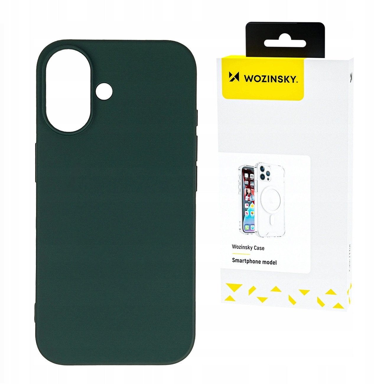 Etui Wozinsky Silicone Case elastyczne silikonowe na Samsung Galaxy S25 Ultra - zielone