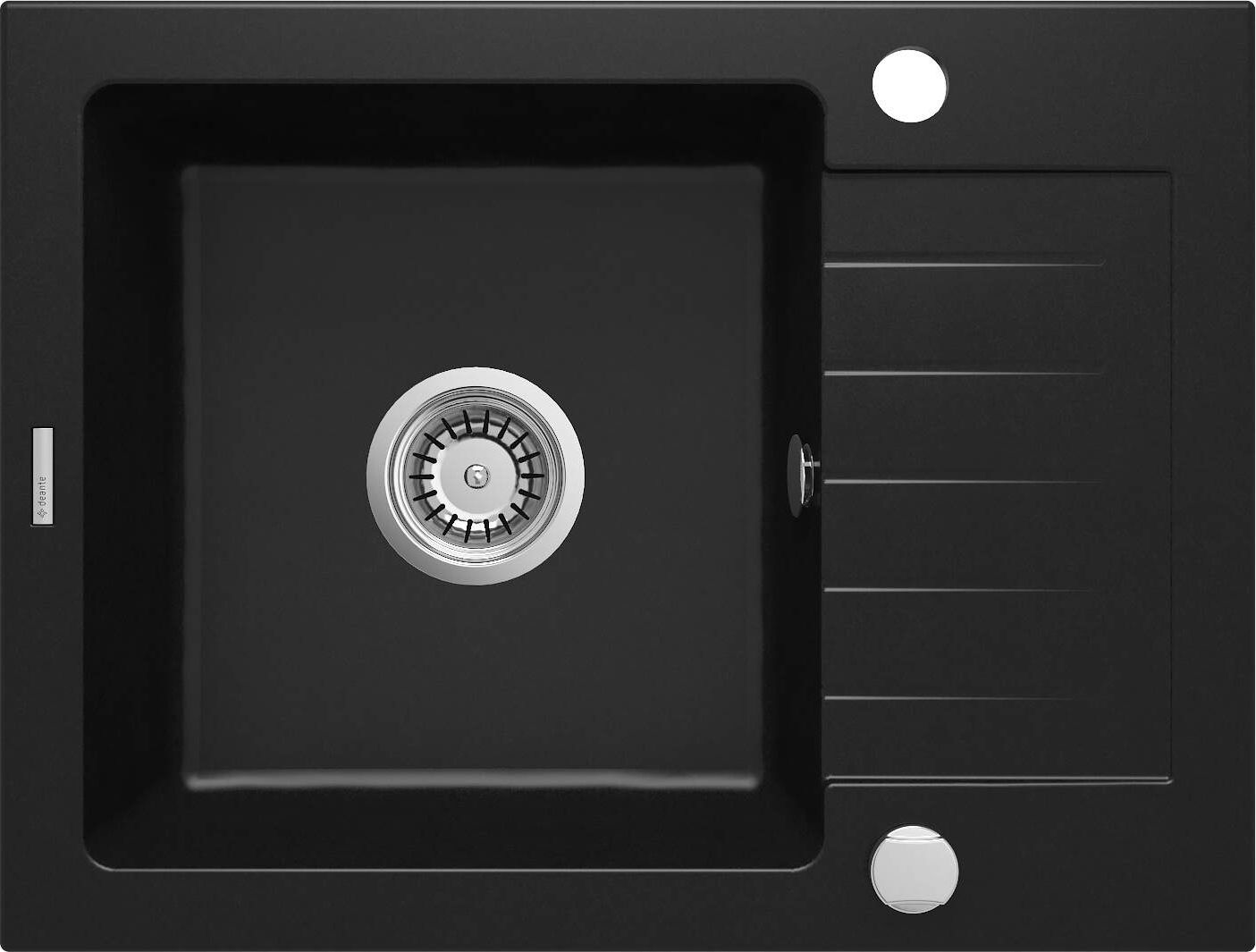 Zlewozmywak Deante Zorba granitowy 1-komorowy z ociekaczem