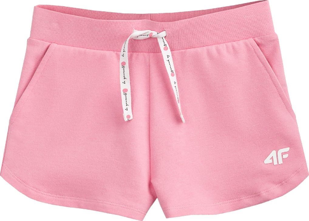 4f 4F Girl's Shorts HJL20-JSKDD001A-54S różowe 164
