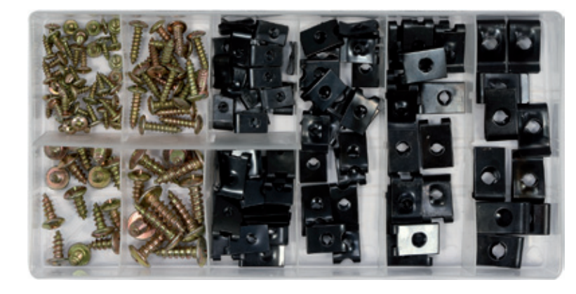 Yato Zestaw wkrętów i podkładek do karoserii 170szt. (YT-06780)