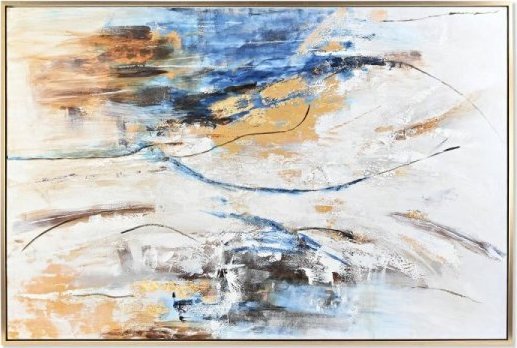 DKD Home Decor Obraz DKD Home Decor Abstrakcyjny Nowoczesny (126 x 4 x 187 cm)