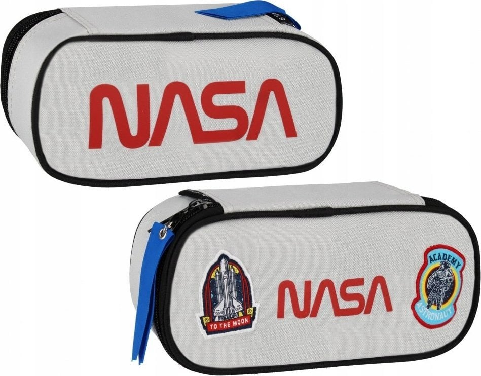 Piórnik Starpak PIORNIK SASZ OWAL 1ZAM NASA SZARA STK PB 12/48